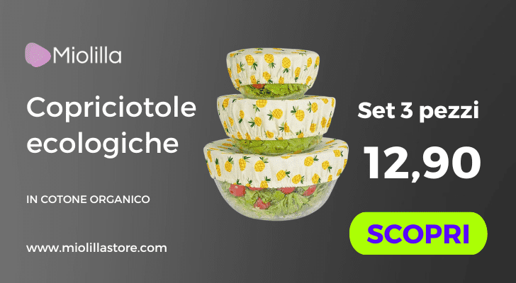 Banner Copriciotole in stoffa Negozio Miolilla Store
