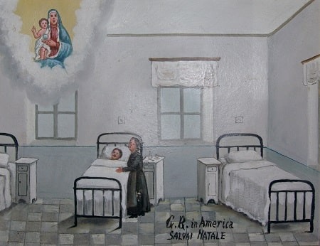 Ex voto malattia nel complesso di San Maurizio e di Madonna delle Grazie a Pinerolo