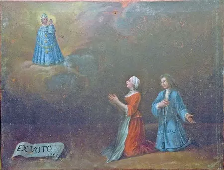 Ex voto Santuario Mmadonna di Loreto Groscavallo