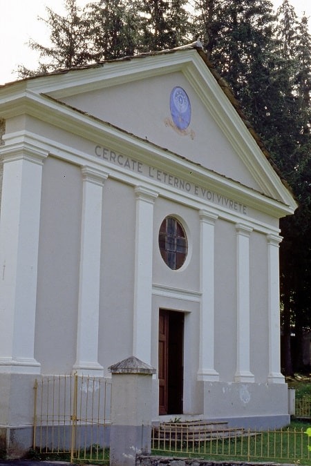 Tempio valdese di Massello - Facciata