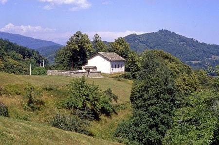 Tempio valdese di Roccapiatta - Veduta