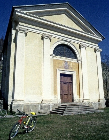 Tempio valdese di Rorà - Facciata