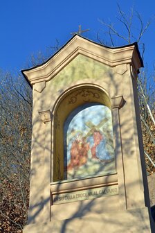 Pilone 9 della via crucis del Sacro monte di Belmonte