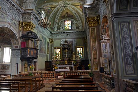 Parrocchiale di Cirieggio - Interno