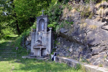 sorgente del santuario della Madonna del Fontegno