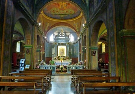 Santuario Madonna del Boden - Interno