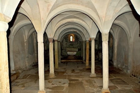Abbazia Santa Maria di Cavour - Cripta