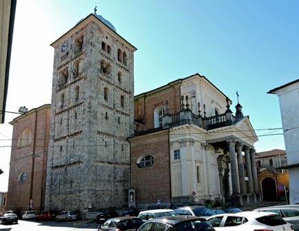 Abbazia di Fruttuaria e campanile XI sec