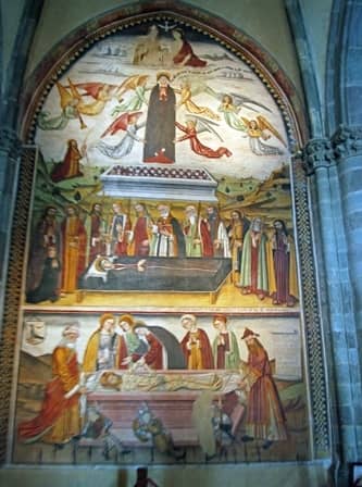 Sacra di San Michele - Affresco