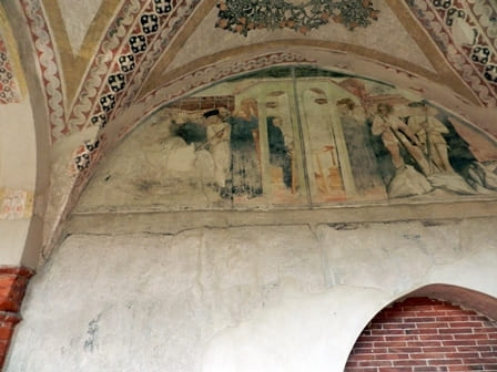 Abbazia dei Santi Nazario e Celso a San Nazzaro Sesia - Affresco