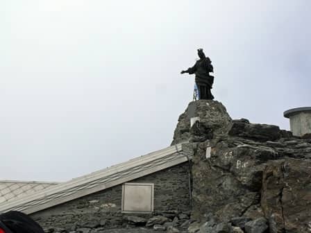 Madonna sulla vetta del Rocciamelone