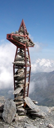 Croce sulla punta Ramière