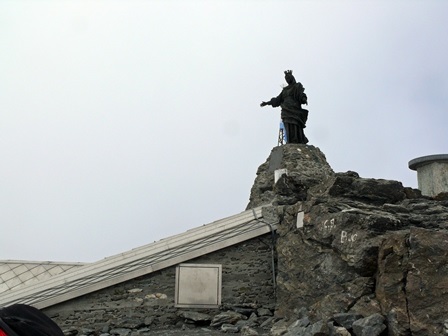 Madonna sulla vetta del Rocciamelone