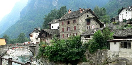 Campertogno in Valsesia, luogo di primo insediamento dei dolciniani