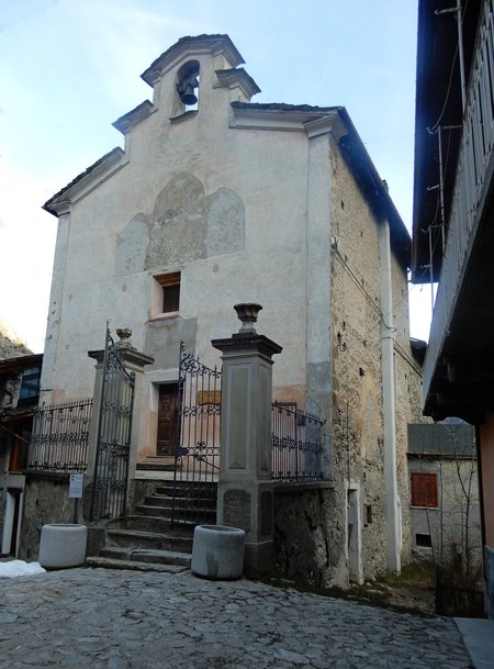 Acceglio, la Confraternita ed ex tempio ugonotto