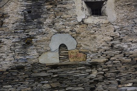 Borgata Tolosano nel comune di Marmora, in Val Maira