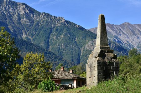Monumento di Sibaud a Bobbio Pellice, a ricordo del Glorioso Rimpatrio del 1689