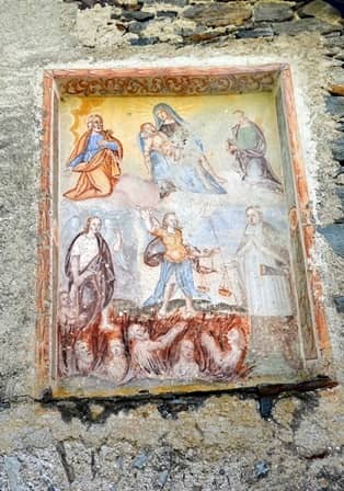 Mistà nel Borgo Tallorno del Comune di Traversella in Val Chiusellaa