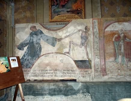 Danza macabra - Santuario della Consolata a Saluzzo