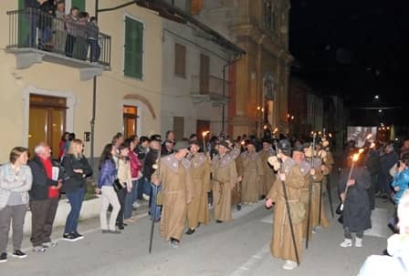 Sacra rappresentazione a Villafalletto - Pellegrini