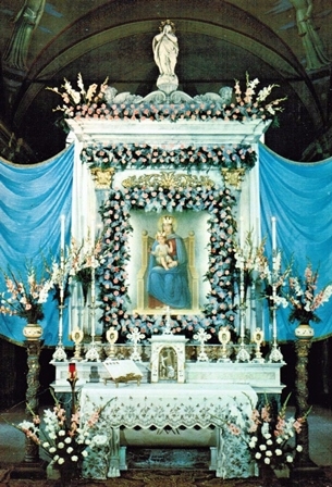 Santuario Madonna del Boden a Ornavasso - Altare