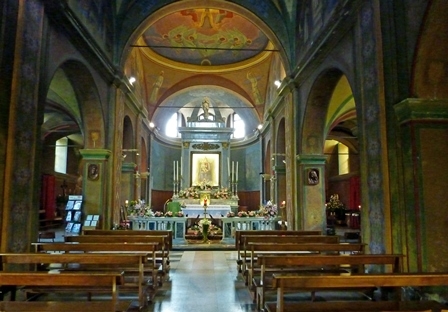 Santuario Madonna del Boden a Ornavasso - Interno