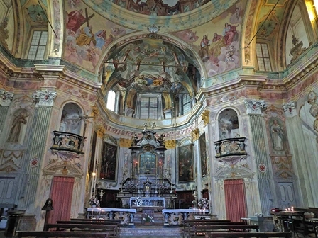 Interno Santuario Madonna del Sasso