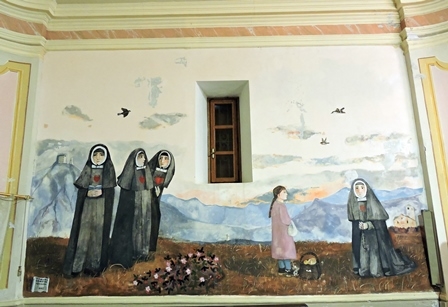 Santuario Madonna della Bassa - Affresco presbiterio