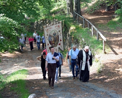 Santuario Madonna della Bassa - Processione