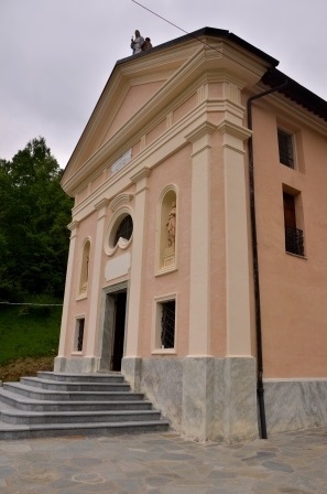 Santuario Madonna di Prascondù-Ribordone - Facciata