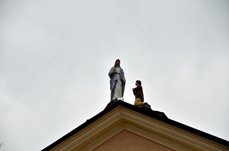Santuario Madonna di Prascondù-Ribordone - Facciata