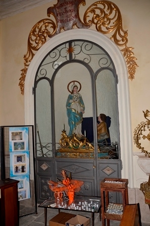 Santuario Madonna di Prascondù-Ribordone - Statua Madonna