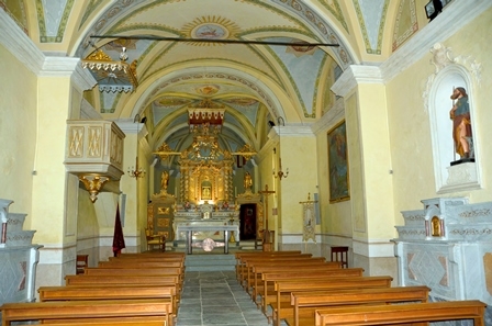 Santuario Madonna di Prascondù-Ribordone - Interno