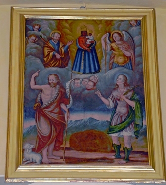 Santuario Madonna di Prascondù-Ribordone - Quadro