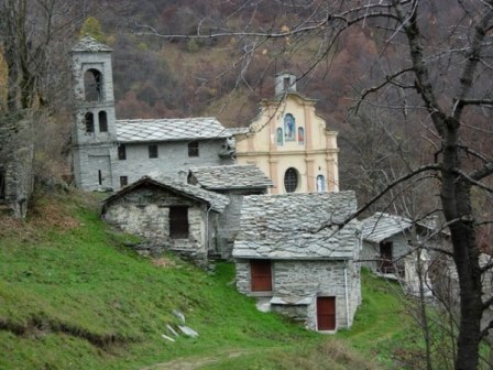 Veduta Santuario di Marsaglia a Monastero di Lanzo